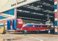 AP1-88 hovercraft during construction